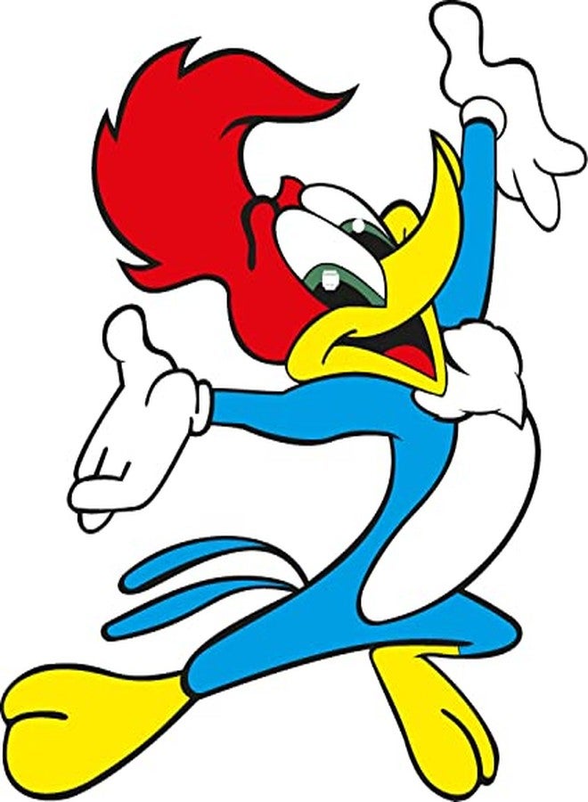Bhai Please Woodpecker Wooden Fridge Magnet (Pack of 1) | Cartoon Characters, Movie, TV, Comics, Anime | Fridge Decorations | Gift for Friends, Colleagues, Gen Y | Birthday, Return Gift - Image 1